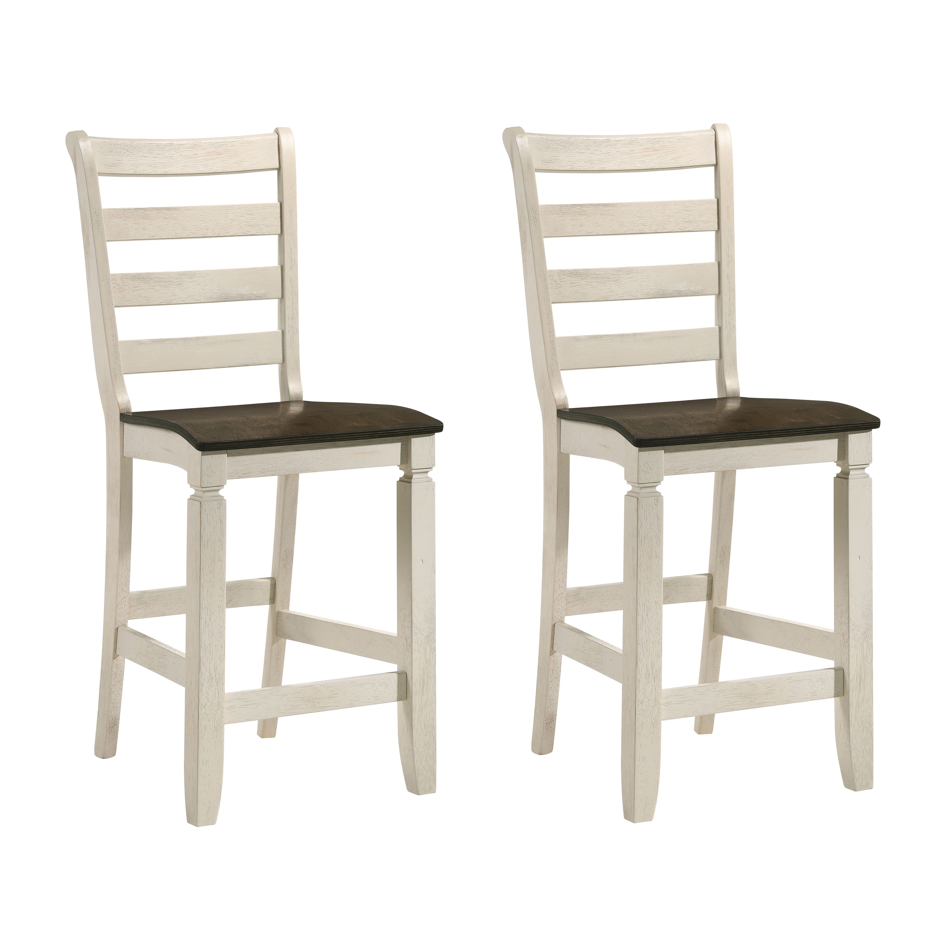 Antique white discount bar stools