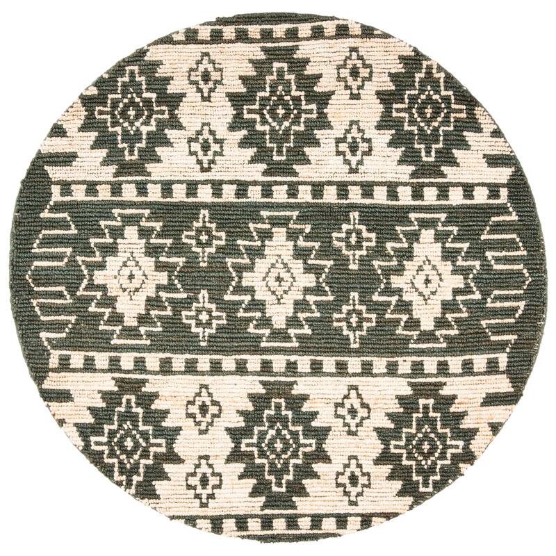SAFAVIEH Hand-knotted Bohemian Myrke Boho Jute Rug
