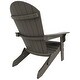 preview thumbnail 58 of 85, Vineyard HIPS Outdoor Folding Eco-Friendly All Weather Seashell Adirondack Chairs (12-Piece Conversation Set)