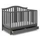preview thumbnail 3 of 62, Graco Solano 4-in-1 Convertible Crib with Drawer - Converts to Toddler Bed, Daybed, and Full-Size Bed Grey
