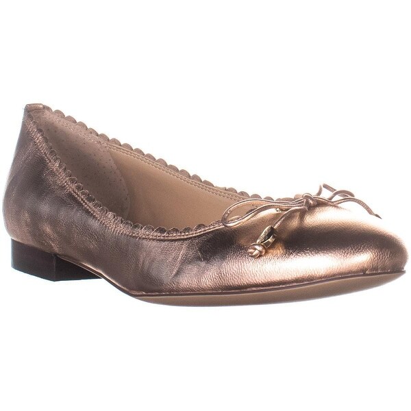 ralph lauren glennie bow flats