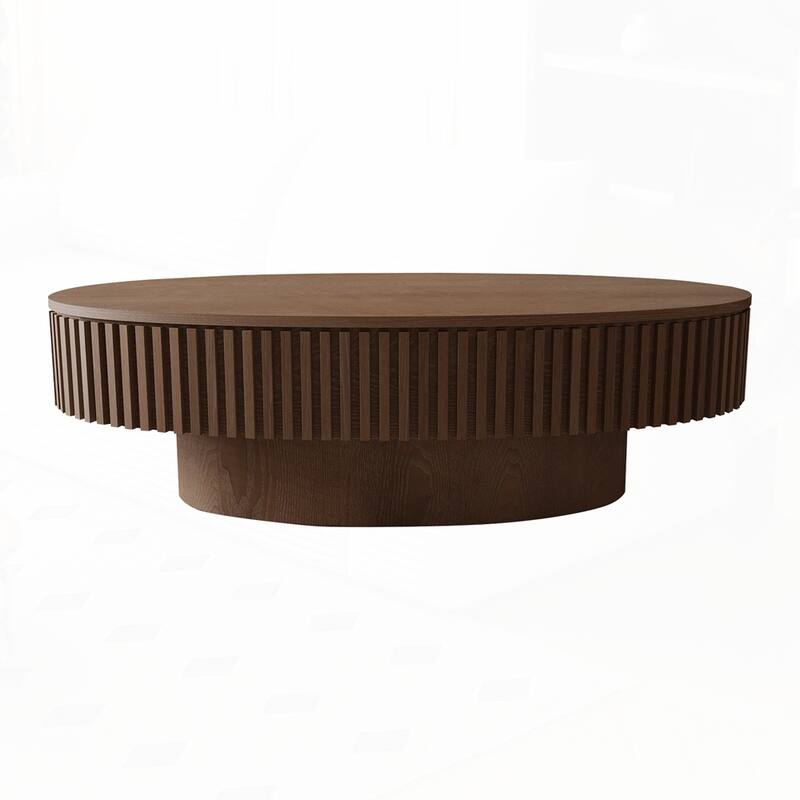 Lift-top Coffee Table Solid Wood Veneered Coffee Table with Storage and Adjustable Height