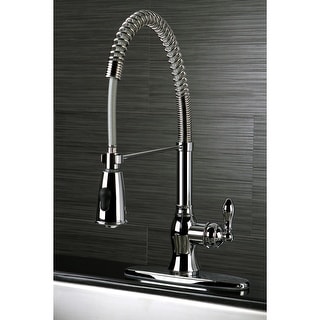 Kingston Brass American Classic Single-Handle Pre-Rinse Kitchen Faucet