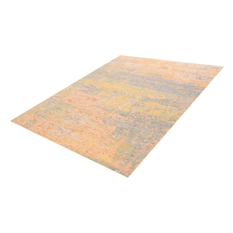 ECARPETGALLERY Hand-knotted Mystique Multi Color Wool Rug - 8'11 x 12'1