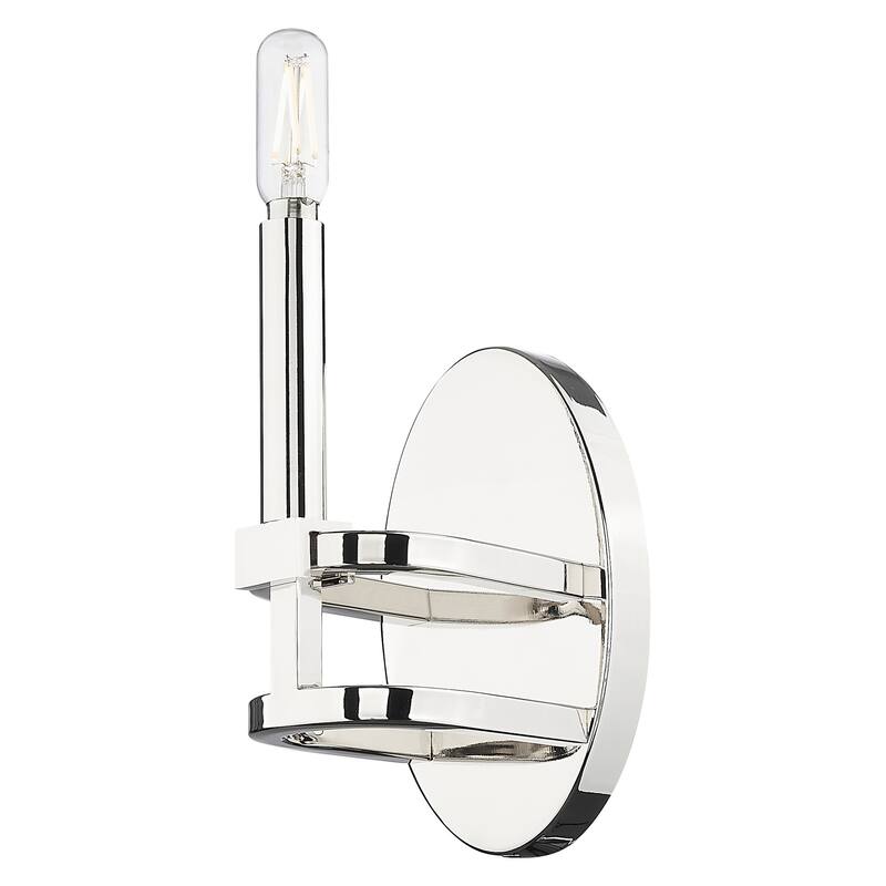Innovations Lighting 449-1W Lexington 8" Tall Wall Sconce - Polished Nickel