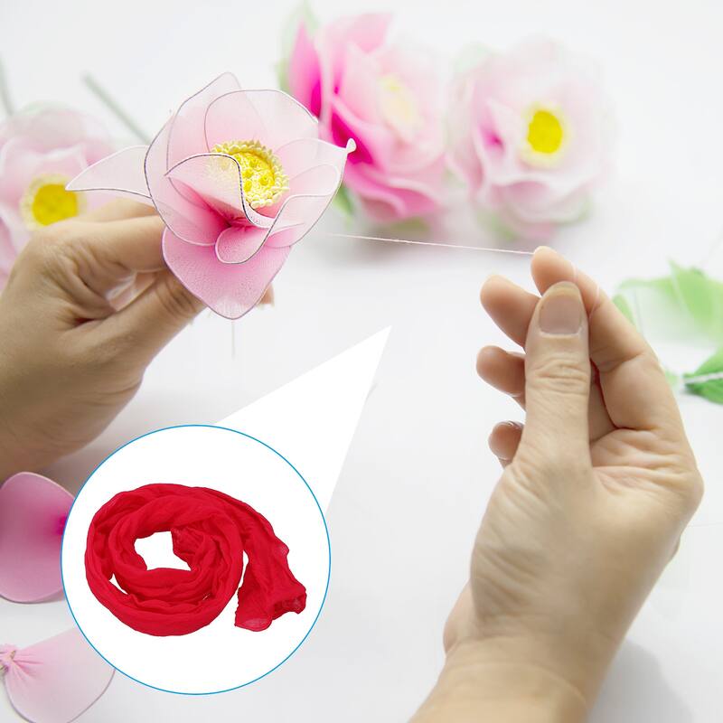 10Pcs Nylon Stockings Flower Fabric 26" for DIY Mesh Flowers Making