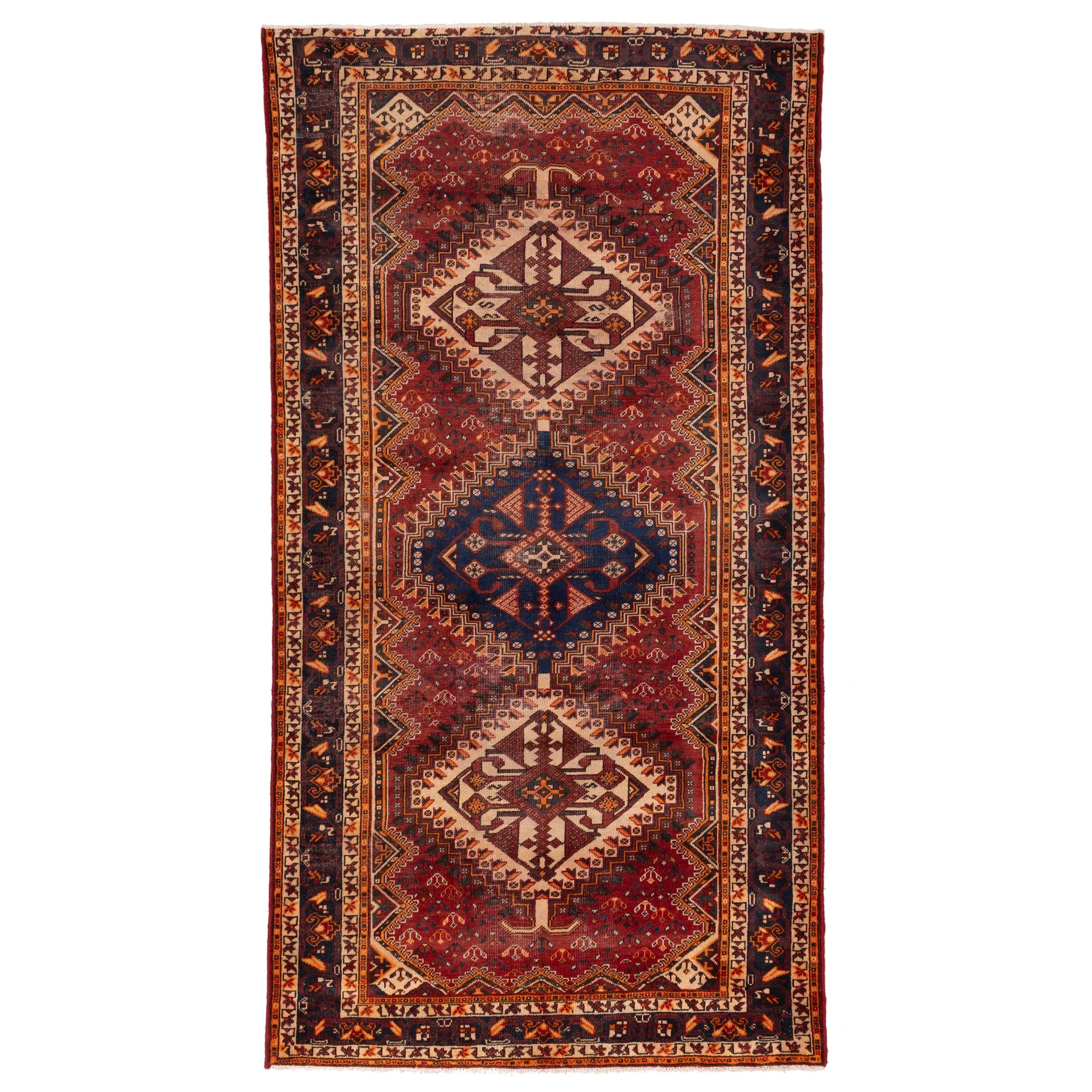 ECARPETGALLERY Hand-knotted Konya Anatolian Red Wool Rug - 5'3 x 9'10