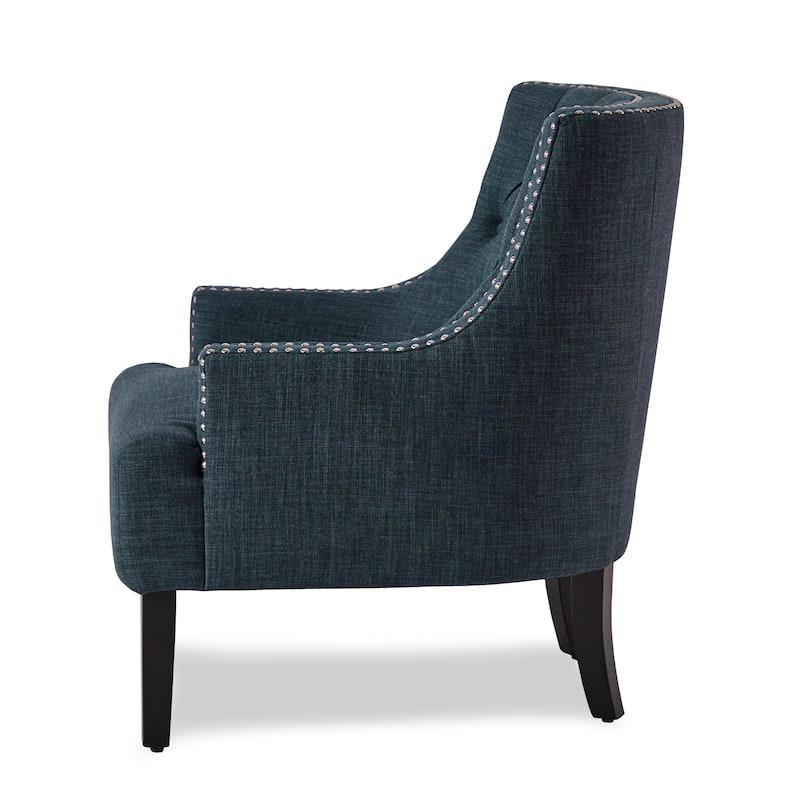 Lorenzi Upholstered Button-tufted Accent Chair