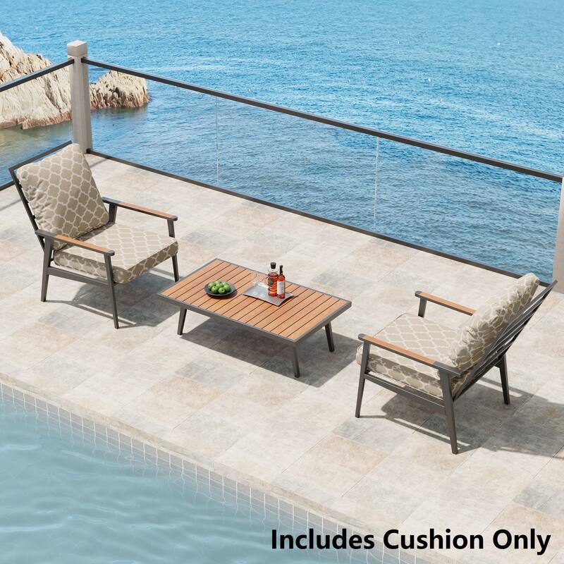 VredHom Outdoor Deep Seat Chair Cushion Set