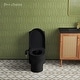 preview thumbnail 1 of 4, Aqua Non-Electric Bidet Toilet Attachment In Matte Black With Black Knob