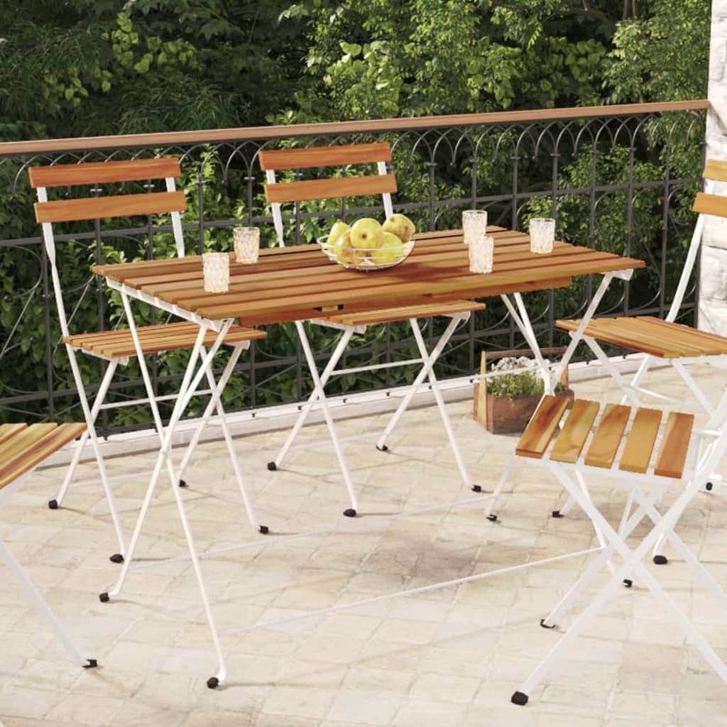 Wooden Garden Vidaxl Folding Garden Table Folding Dining Table