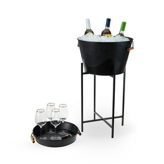 https://ak1.ostkcdn.com/images/products/is/images/direct/18c846f06eca22a38a28275d9b56e513d09491c3/Black-Beverage-Tub-with-Stand-%26-Tray-by-Twine-Living.jpg