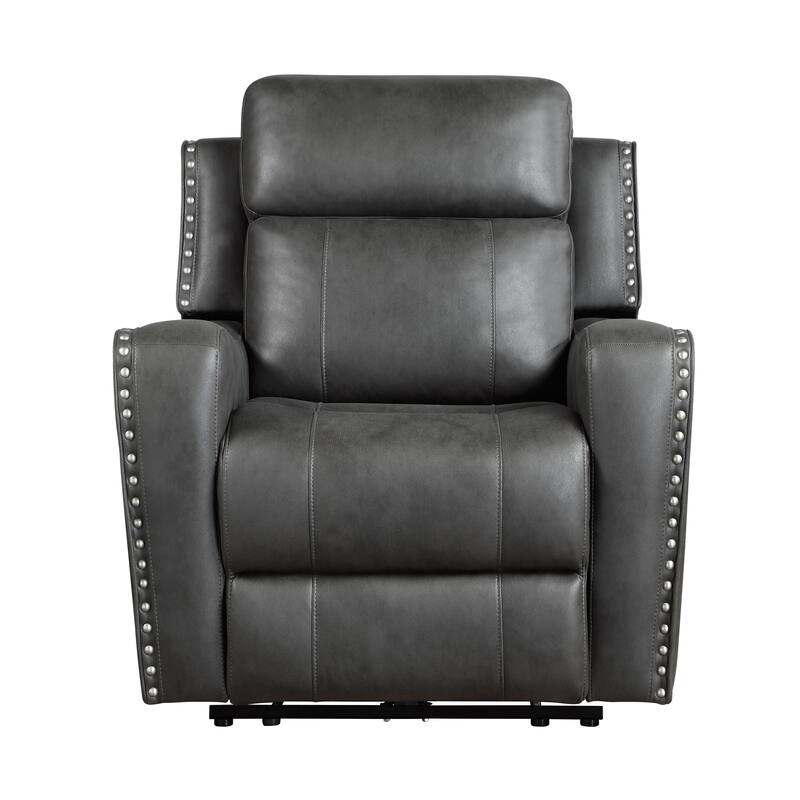 Rowan 36.5" Reclining Chair - Nailhead Trim, Removable Seat Back