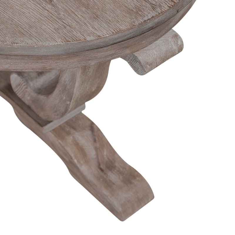 Liberty Furniture Greystone Mill Oval Cocktail Table - W48" x D28" x H19"