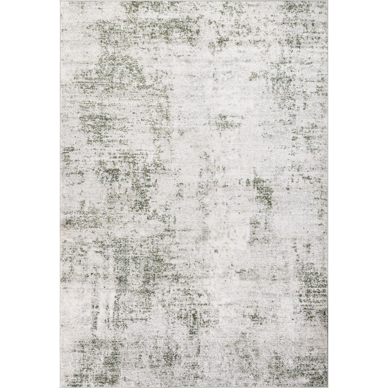 Culture Collection Faded Abstract Area Rug - 7'x10 x 10' - Green