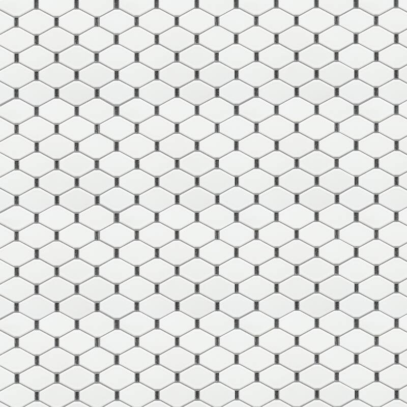 Altair Badajoz Honeycomb Glass Mosaic Floor and Wall Tile