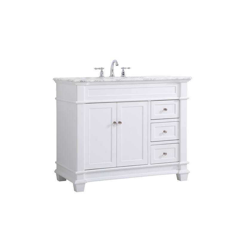Magnolia 30 - 42 Inch Single Bathroom Vanity