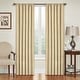 preview thumbnail 1 of 117, Eclipse Kendall Blackout Window Curtain Panel 63 Inches - Cafe