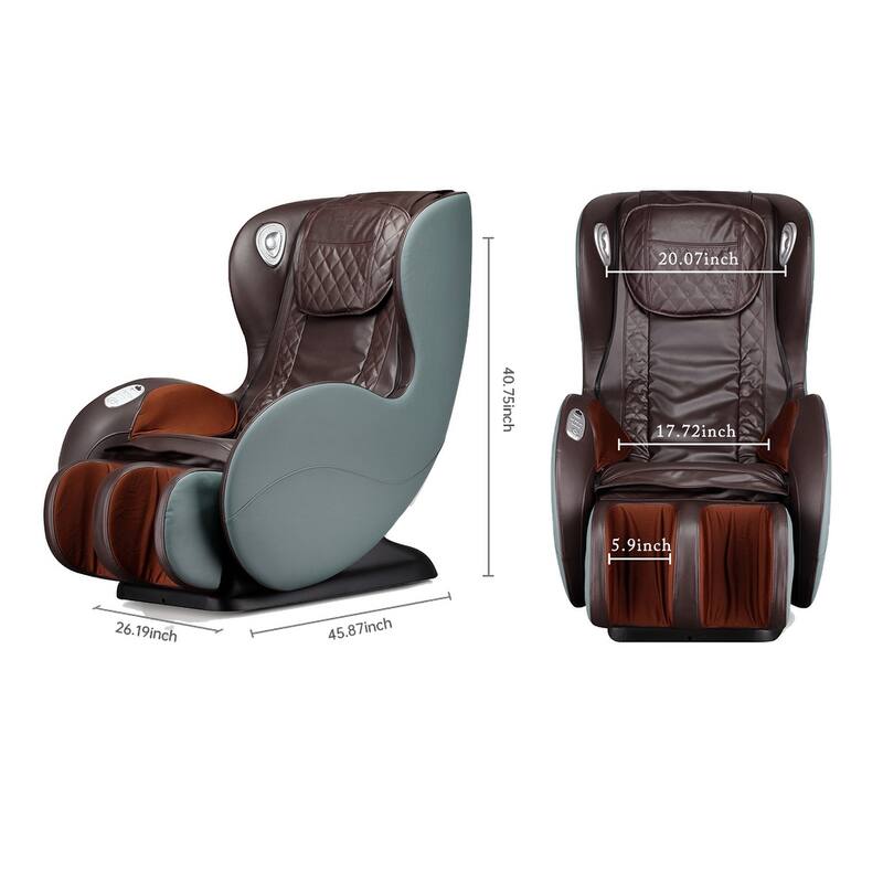 High-Performance Shiatsu Recliner and Massage Chair with Bluetooth Speaker by Massage Chairs SL Track