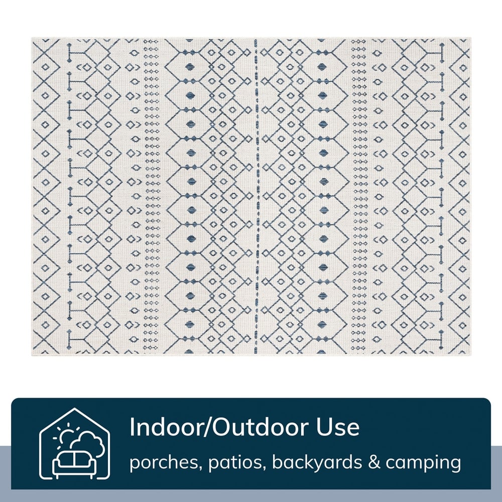 Well Woven Medusa Nord Indoor Outdoor Area Rug