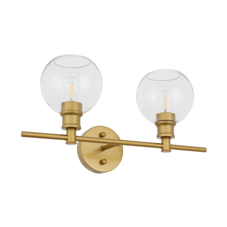 Collins 2-light Wall Sconce - 19.1/9.8