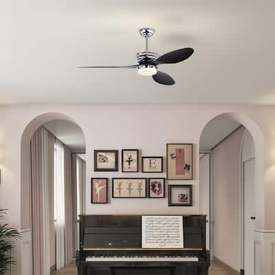 52'' ABS Blades Ceiling Fan with Lights