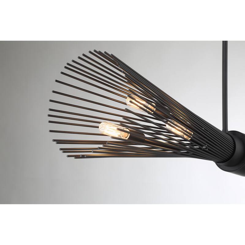 Savoy House 1-9601-6 Longfellow 6 Light 42" Wide Linear Chandelier
