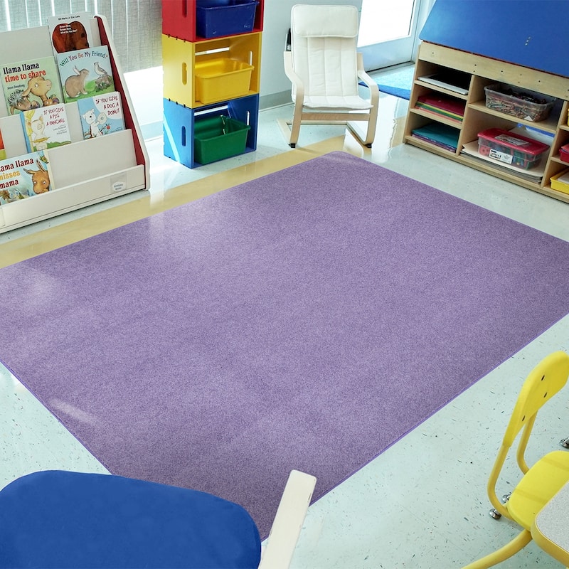 Just Kidding Educational Square Nylon Area Rug