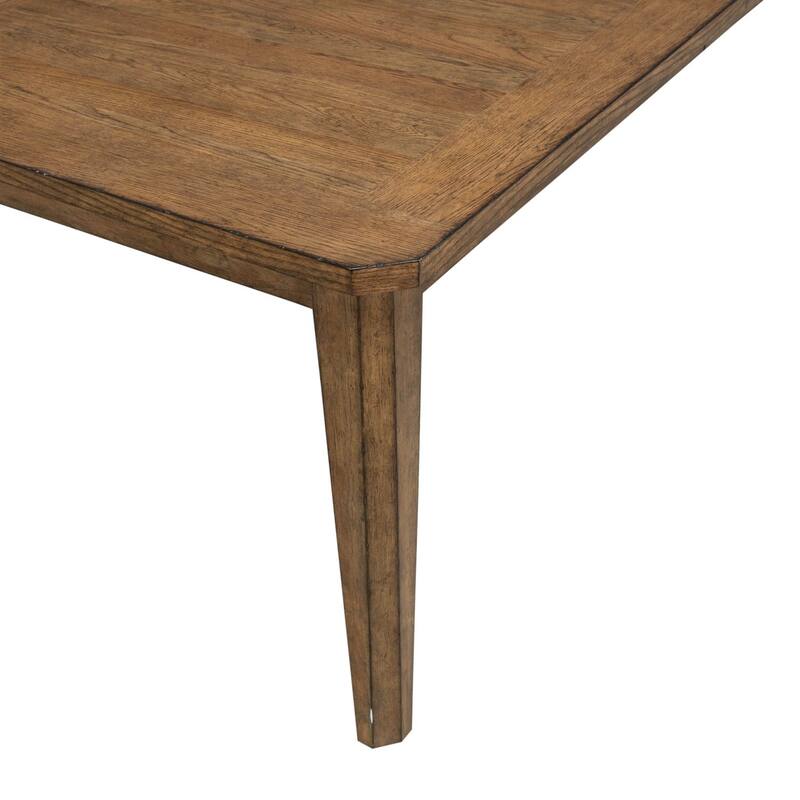 Liberty Furniture Carolina Park Rectangular Leg Table for Dining Room - Width 42" x Depth 98" x Height 30"