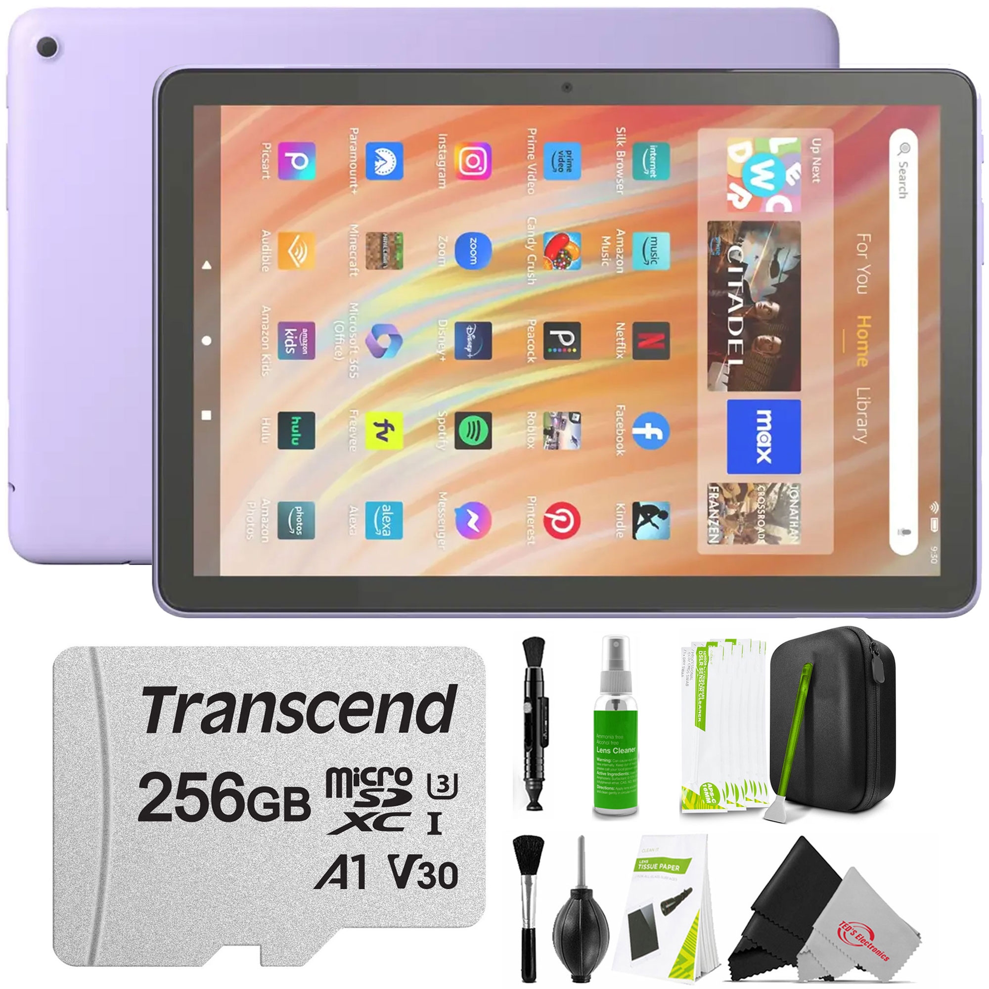 Amazon Fire HD10（第13世代） +256GB microSD Fire HD 10（2023年・第13世代）でmicroSDカードを使って容量