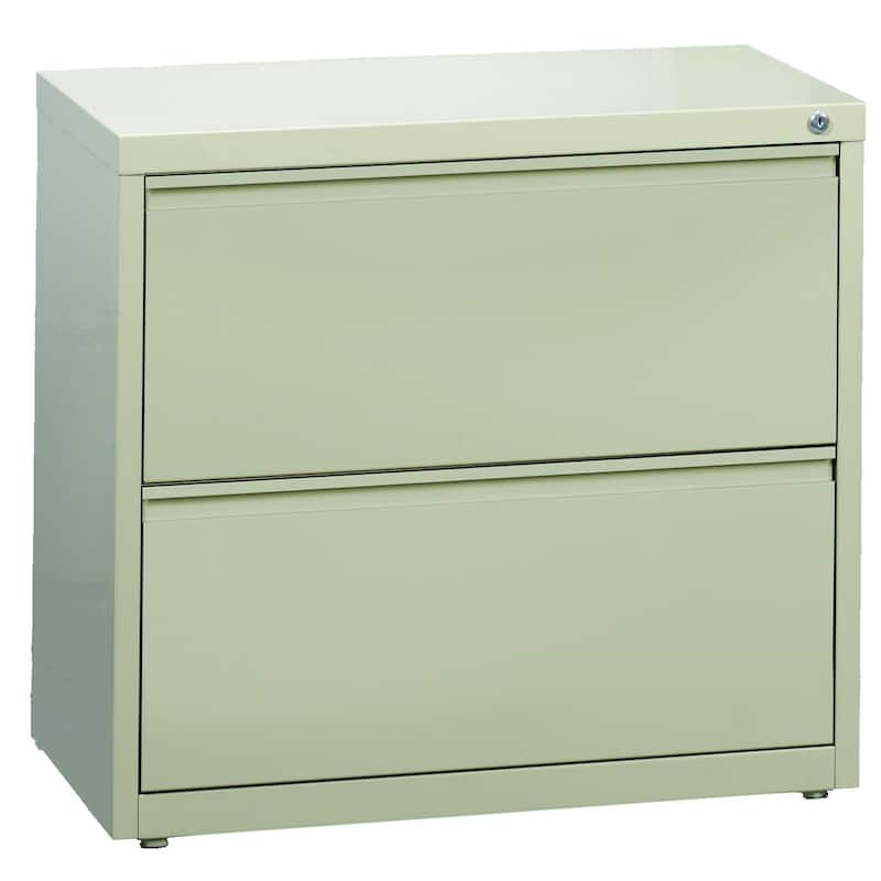 Hirsh HL10000 Series 30-inch Wide 2-drawer Commercial Lateral File Cabinet - Beige