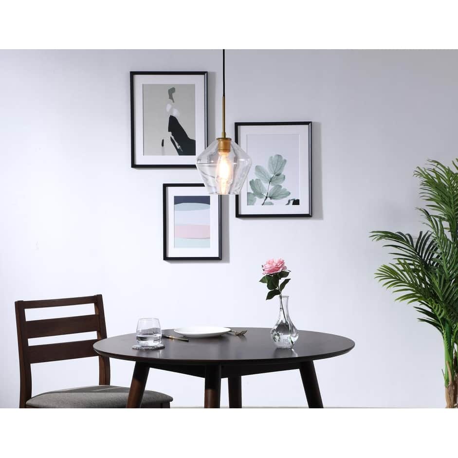 Gerald 1-Light Glass Pendant