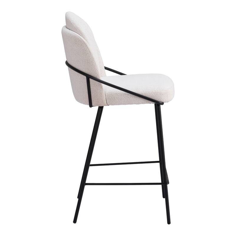 Jambi Counter Stool Ivory
