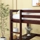 preview thumbnail 18 of 20, Multifunctional Twin Size Wood Loft Kids Bed with Built-in Desk,Shelves,Safety Guardrails and Ladder
