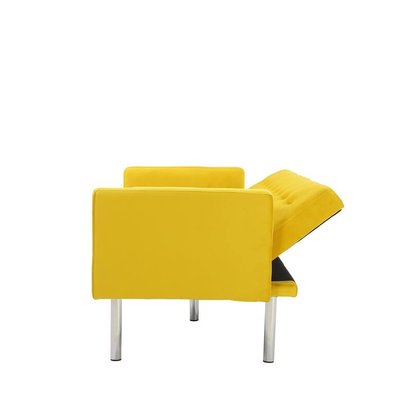 Futon Sofa Bed, Convertible Futon Couch Bed, Loveseat Sleeper Sofa, Daybed for Living Room, Apartment, Office