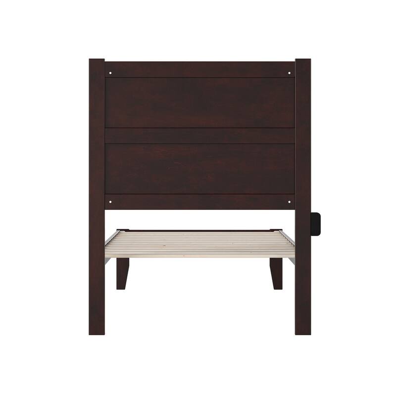 NoHo Twin Platform Bed in Espresso