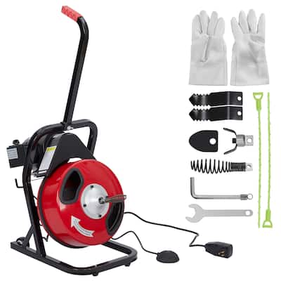 Portable Drain Cleaner Machine, Sewer Snake Machine