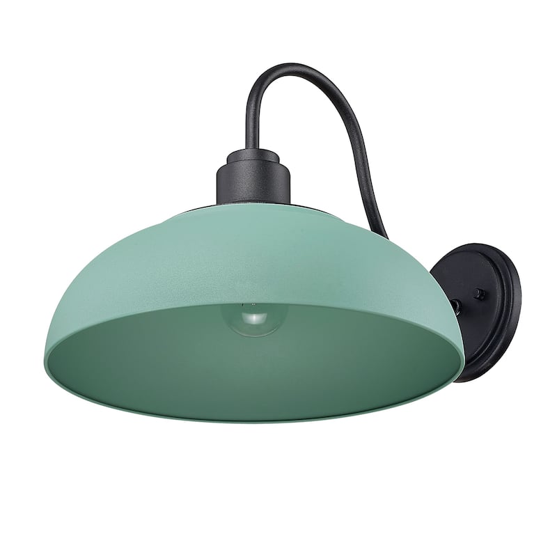 Levitt 13.63" Wide 1-Light Natural Black Outdoor Wall Light