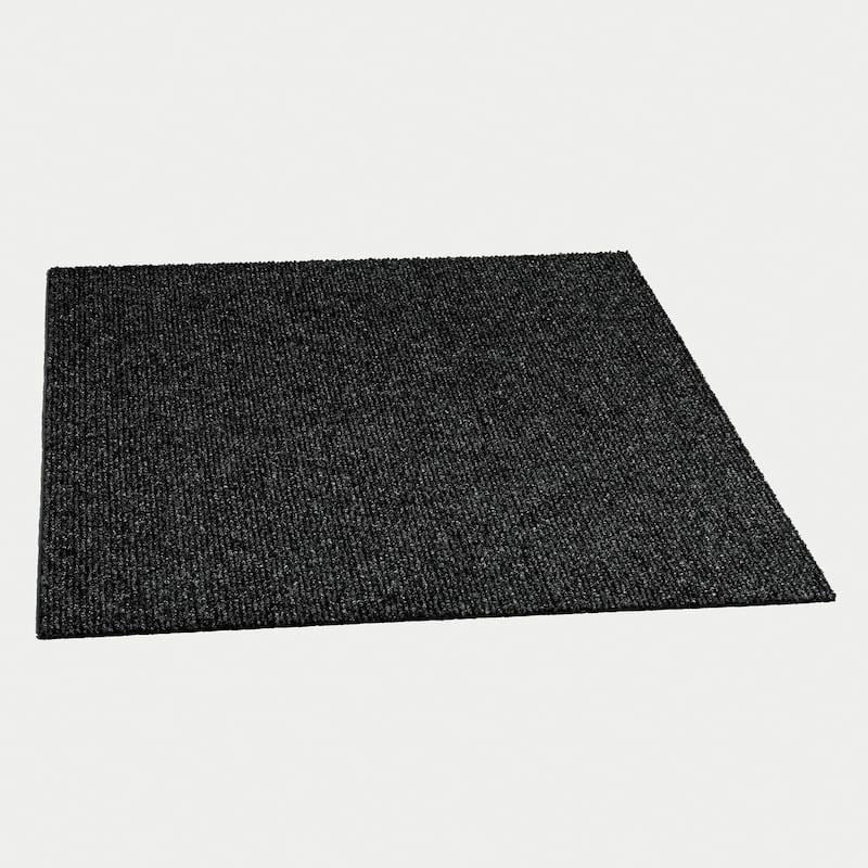 Foss Floors Cord Extreme 18"x18" Peel and Stick Indoor/Outdoor Carpet Tiles 10/box