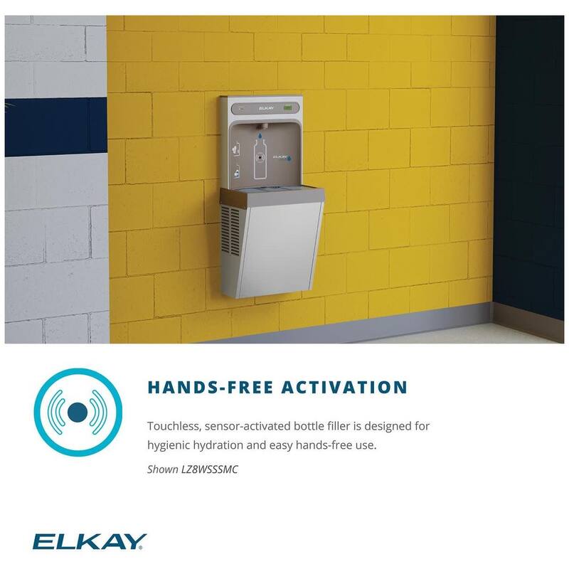 Elkay EZH2O 8GPH Surface Mounted Hands Free Bottle Filling Station