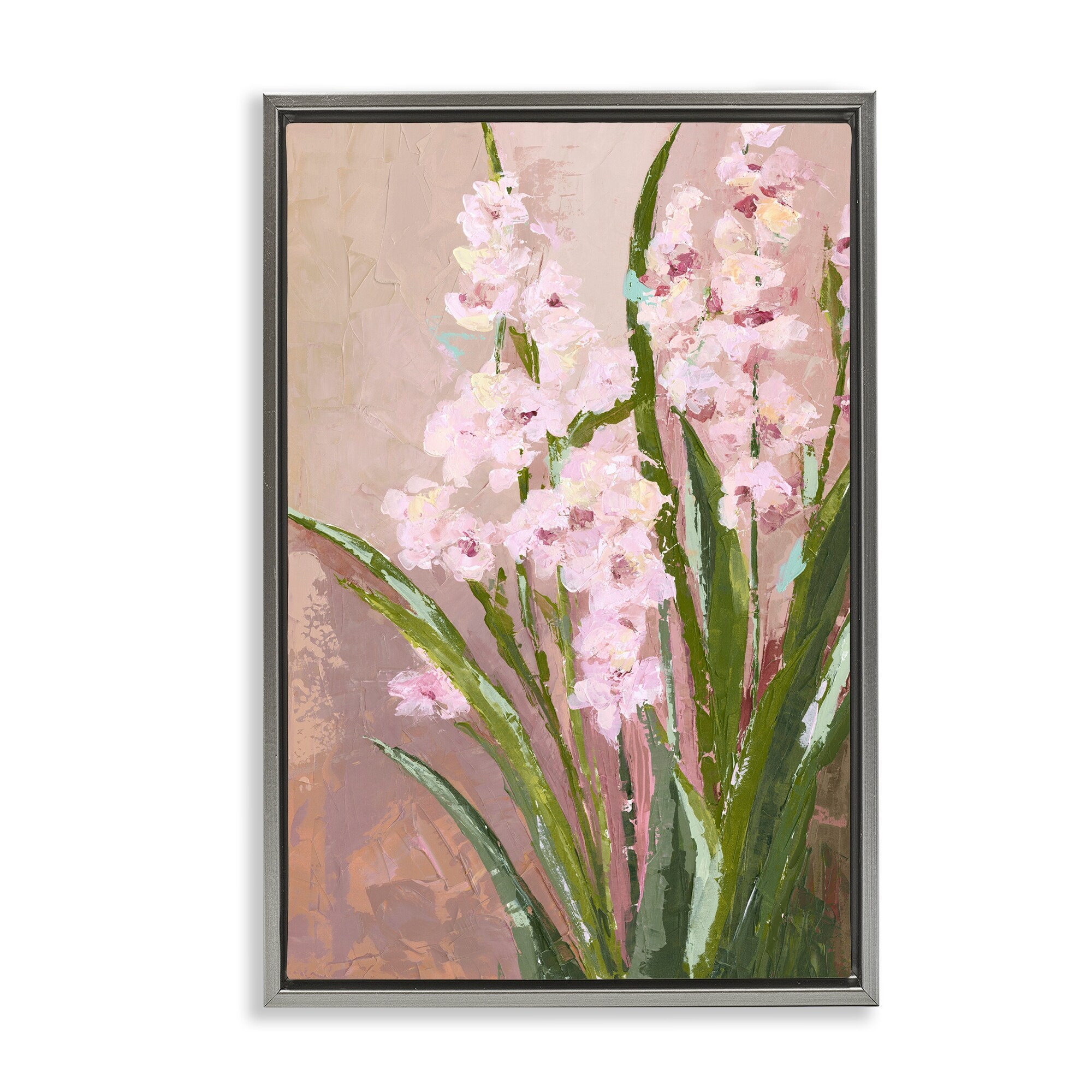 Stupell Pink Garden Dreams Framed Floater Canvas Wall Art Design By Susan Pepe