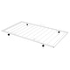 preview thumbnail 28 of 30, Versatile Design Twin over Full Metal Bunk Bed with Trundle and Lateral Storage Practical Step Ladder and Built-in Wardrobe