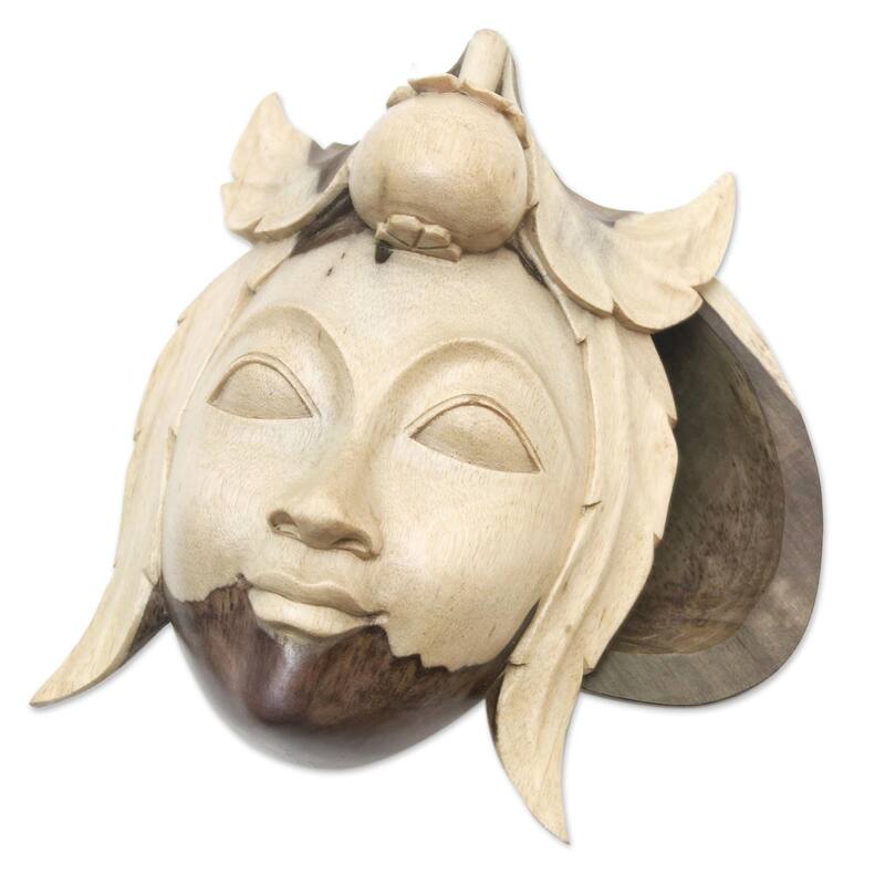 Novica Handmade Sweet Mangosteen Decorative Wood Box
