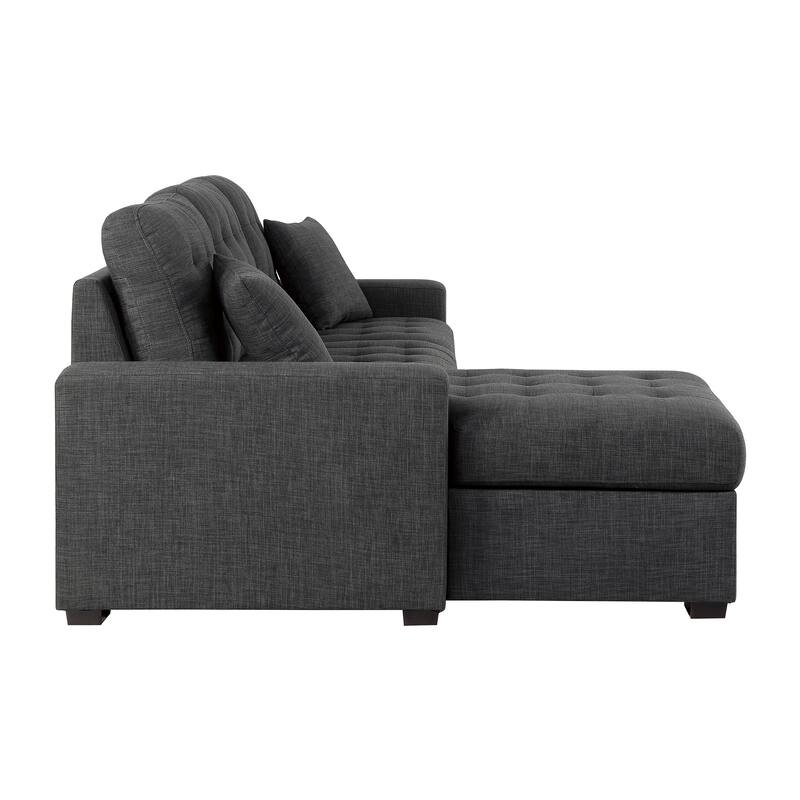 Miles 2-Piece Sectional Sofa Sleeper with Left Chaise