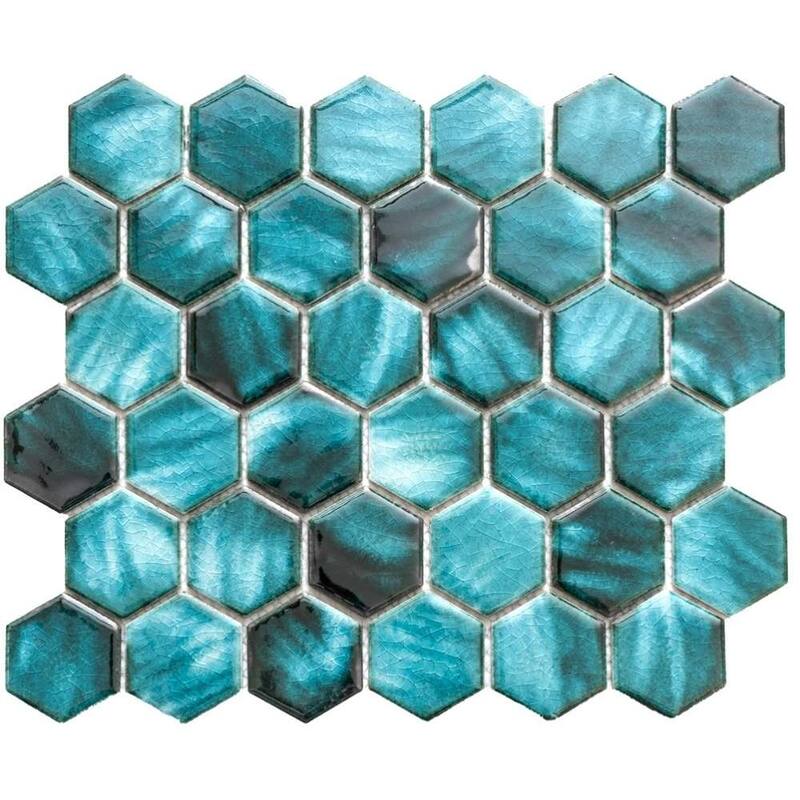 The Tile Life Agate 2x2 Porcelain Backsplash Wall Tile