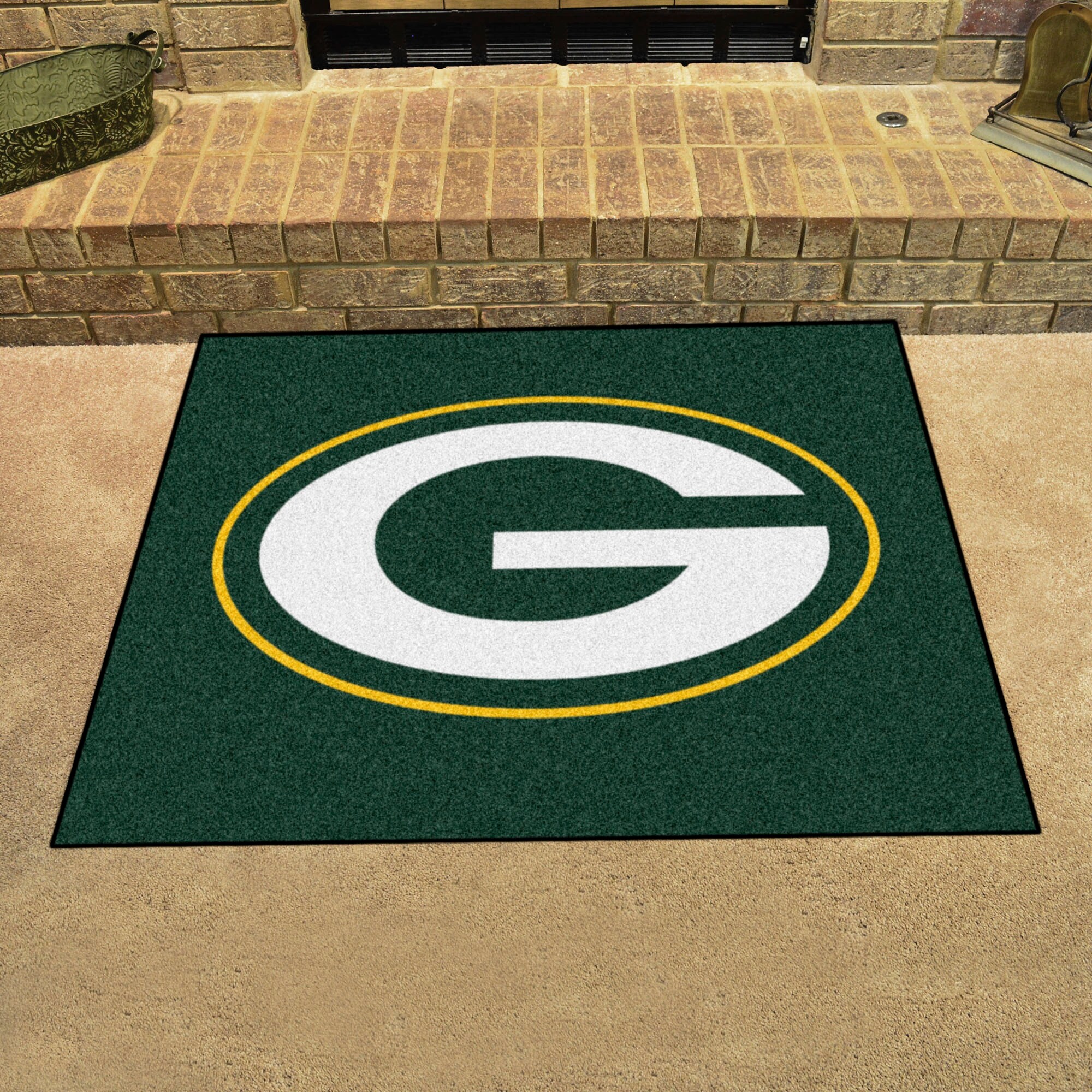 Shop Nfl Green Bay Packers Rug 5ft X 8ft Big Overstock 32051937