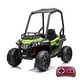 preview thumbnail 1 of 7, JS370 24V Kids Ride On Car with Bluetooth, USB & FM Radio - Remote Control Electric UTV Green