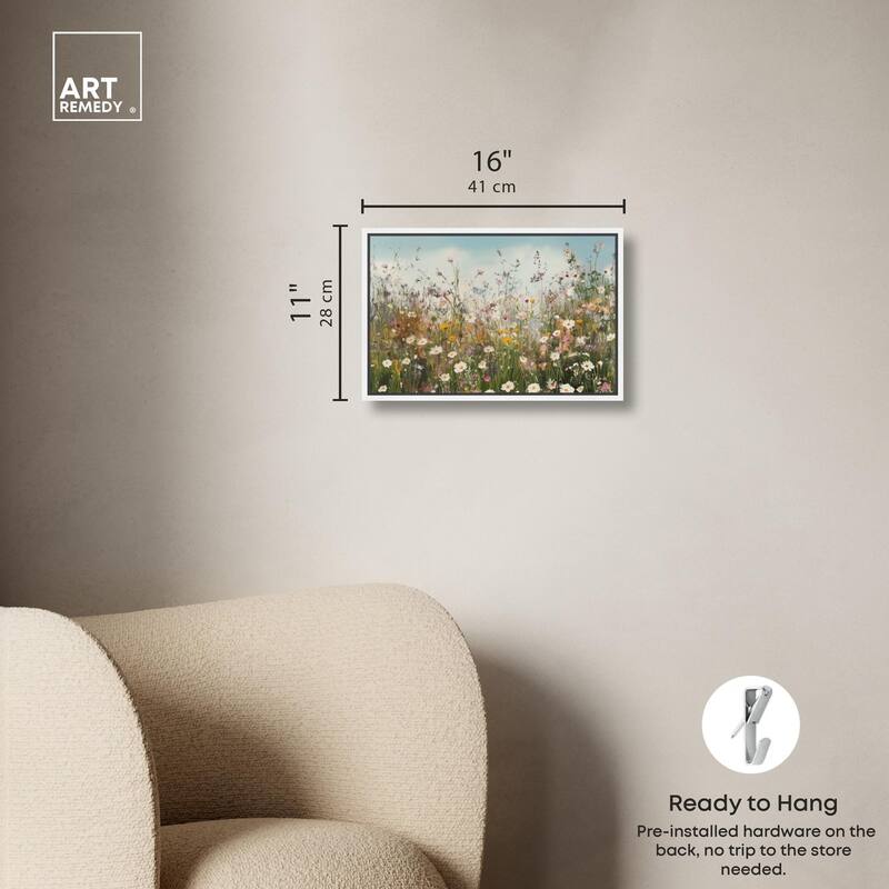 Glimmering Glade Garden III Canvas by Art Remedy