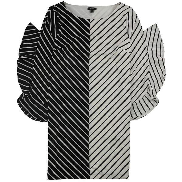 alfani black and white dress Alfani Black And White Print Dress Size 10 NWT – Our Sunshine Boutique main image 0