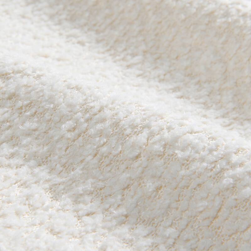 110" Modular L-Shaped Sectional Sofa with Ottoman, Boucle Fabric Couch, High Density Foam Seating